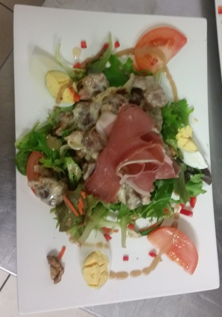 a bicyclette salade